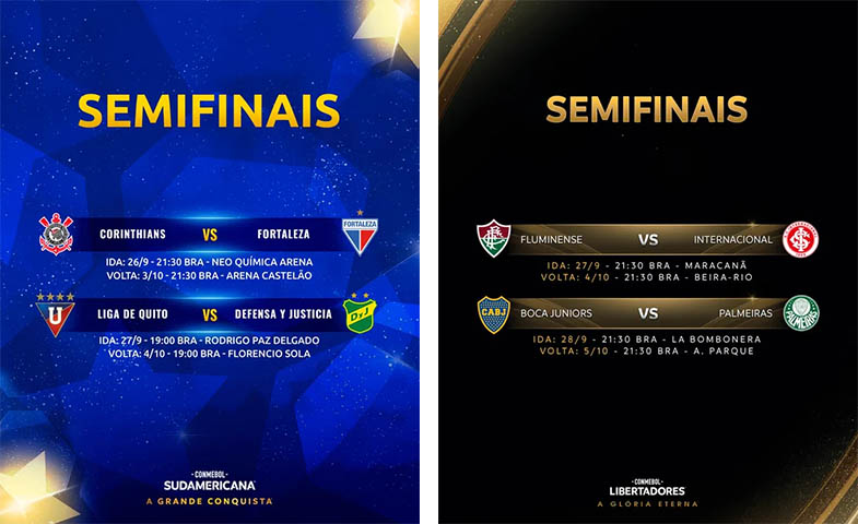 Semifinal da Copa Sul-Americana: onde assistir aos jogos, horários e mais