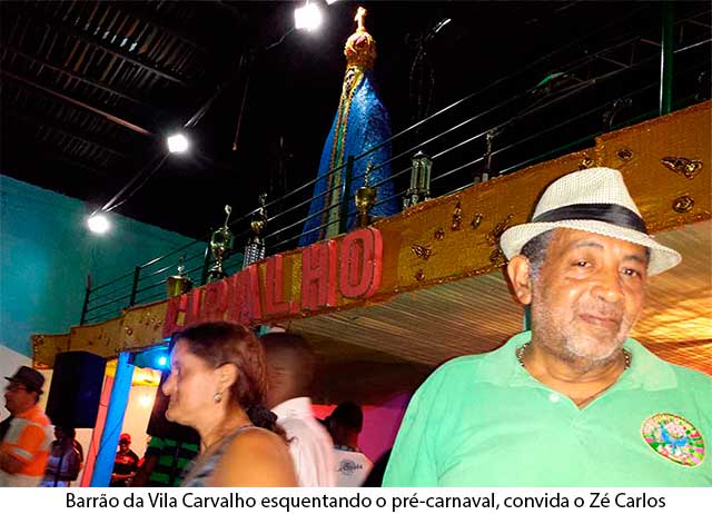 Ensaios de samba na Vila Carvalho