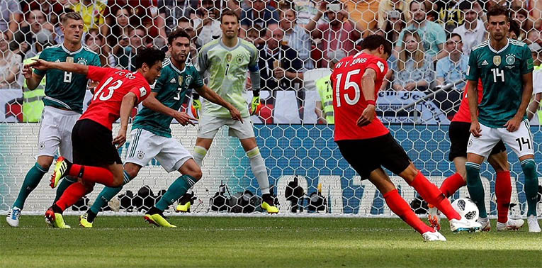 Coreia elimina Alemanha da Copa