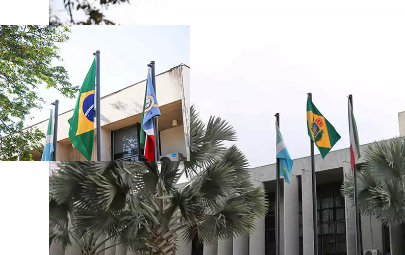Tribunal de JustiÃ§a de MS substitui bandeira do ImpÃ©rio pela do Brasil apÃ³s ordem de Luiz Fux