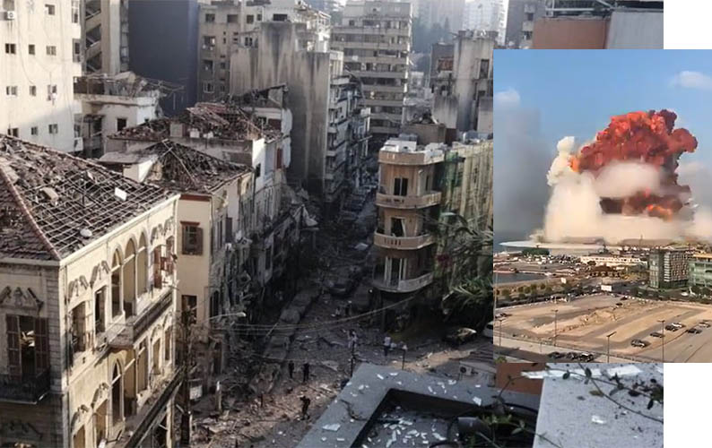 ExplosÃµes em Beirute deixam mais de 70 mortos e quase 3 mil feridos: vÃ­deo