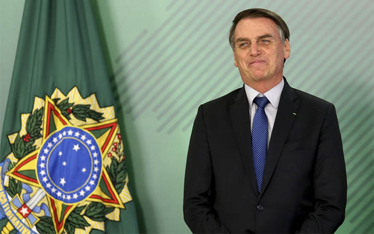 Na primeira viagem oficial ao exterior, Bolsonaro nÃ£o darÃ¡ coletiva Ã  imprensa
