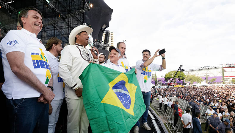 Bolsonaro admite disputar reeleiÃ§Ã£o e afirma que Santos Cruz Ã© 'pÃ¡gina virada'