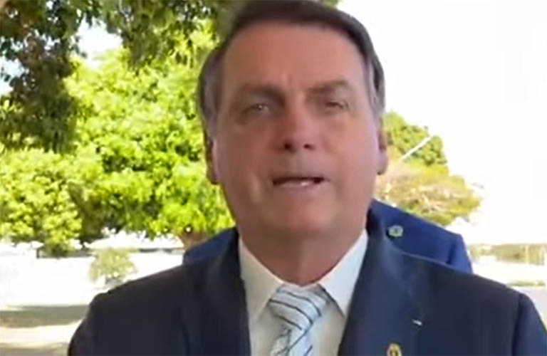 'Se nada faÃ§o, sou omisso; se faÃ§o, estou pensando em 2022', diz Bolsonaro: vÃ­deo