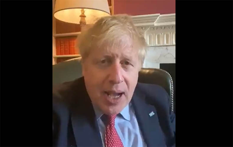 Boris Johnson e seu ministro da SaÃºde anunciam que estÃ£o com coronavÃ­rus