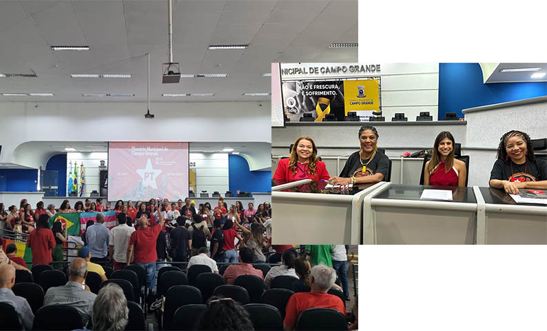 Camila Jara consegue apoio de mulheres do PT e vai disputar a Prefeitura de Campo Grande