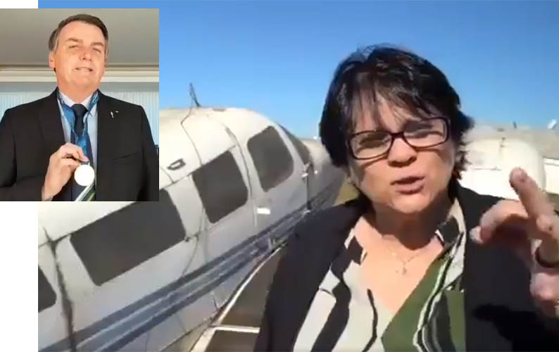 'Ninho de ratos' diz Bolsonaro ao postar vÃ­deo sobre aviÃµes da Funai sucateados