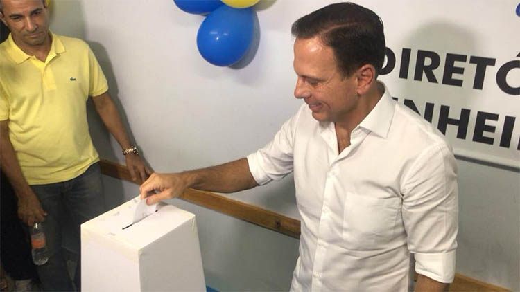 Doria vence prÃ©vias do PSDB e deixarÃ¡ a prefeitura para disputar o Governo de SP