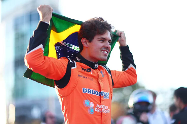 Piloto paranaense Felipe Drugovich Ã© o primeiro brasileiro campeÃ£o da FÃ³rmula 2