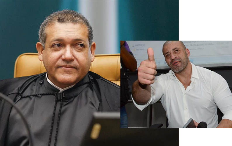 Em MS, Daniel Silveira elogia Nunes Marques por anular cassaÃ§Ãµes de dois bolsonaristas