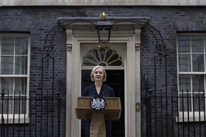 Liz Truss renuncia 45 dias depois de virar primeira-ministra do Reino Unido