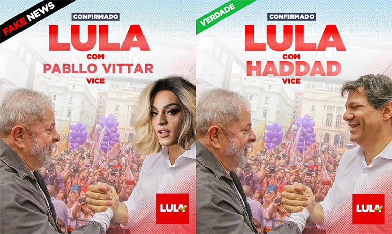 Lula desmente ter Pabllo Vittar de vice