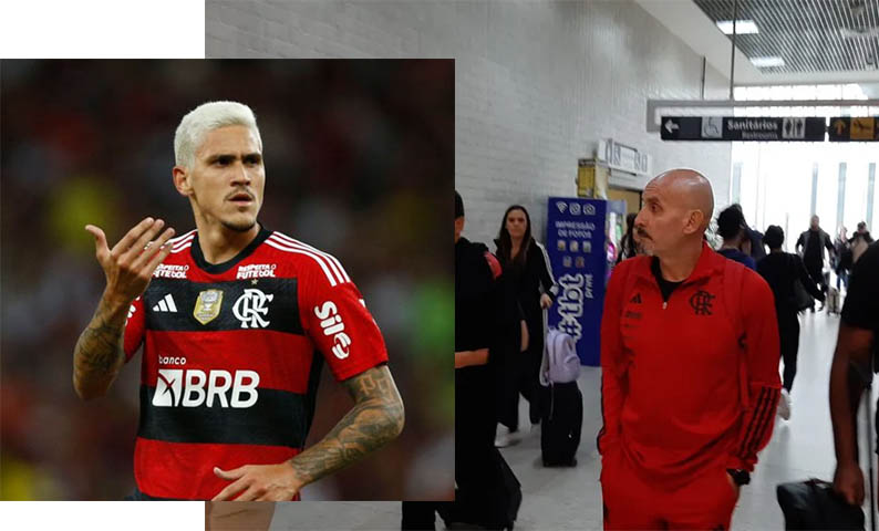 Flamengo demite preparador fÃ­sico que deu soco no atacante Pedro apÃ³s jogo em Minas