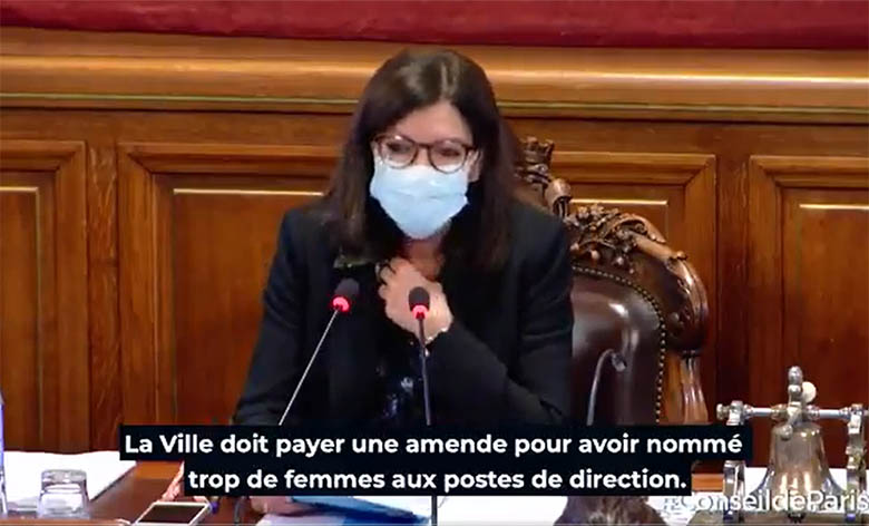 Prefeitura de Paris Ã© multada por contratar muitas mulheres em cargos seniores