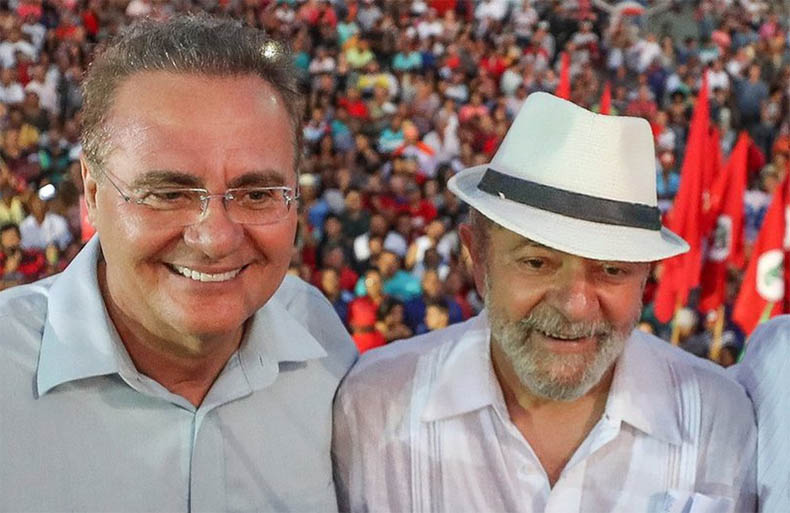 Renan comemora tÃ­tulo de cidadÃ£o honorÃ¡rio de Paris concedido a Lula