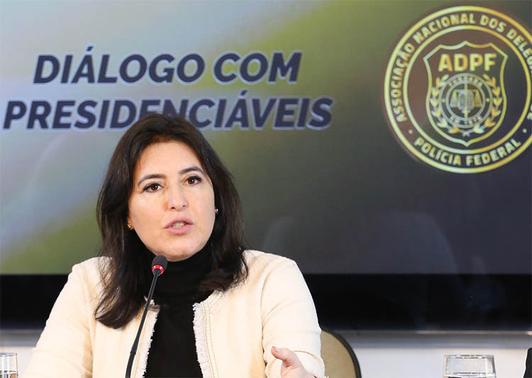Em nota, Simone diz que nÃ£o acionarÃ¡ JustiÃ§a contra Bolsonaro por atos do 7 de Setembro
