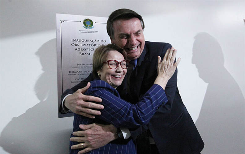 NÃºcleo polÃ­tico e filho do presidente articulam para Tereza Cristina ser vice de Bolsonaro