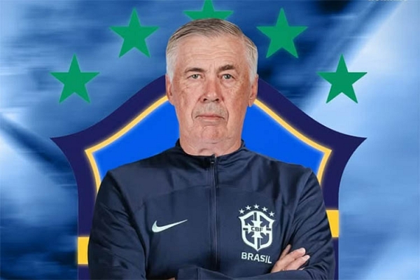 Carlo Ancelotti Ã© anunciado pela CBF como primeiro tÃ©cnico estrangeiro da seleÃ§Ã£o