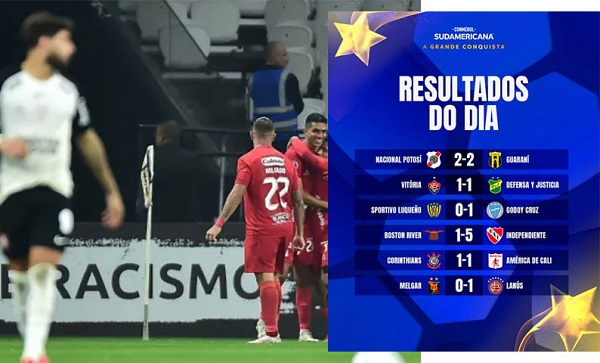 Noite de tropeÃ§os brasileiros na Sula