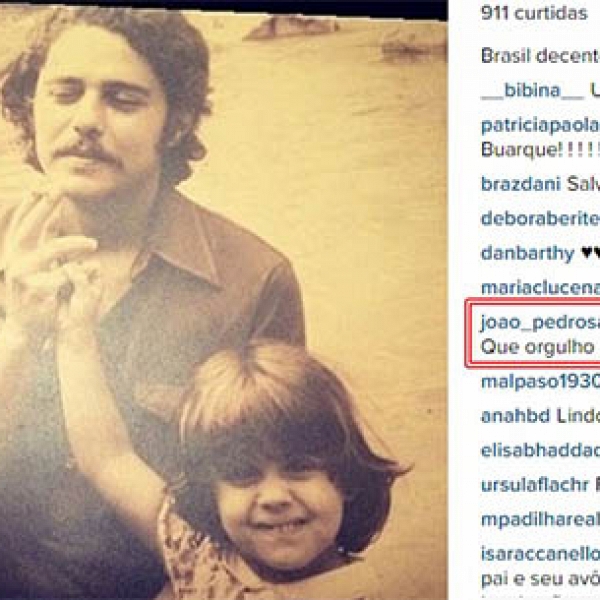 Jornalista Ã© condenado a indenizar famÃ­lia de Chico Buarque por ofensa no Instagram