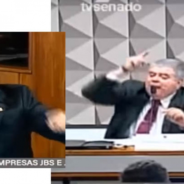 VÃ­deo: bate-boca do deputado Marun e senador Randolfe esquenta CPI da JBS