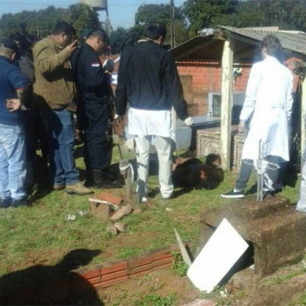 'Lobisomem' brasileiro Ã© achado morto em cemitÃ©rio do Paraguai na fronteira com MS