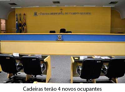 Quatro novos vereadores de Campo Grande serÃ£o diplomados na quinta-feira pela JustiÃ§a