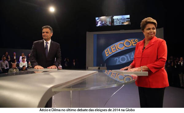 AÃ©cio vs Dilma, o debate