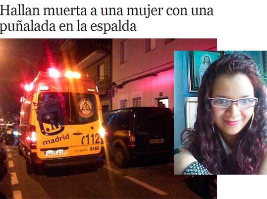 Sul-mato-grossense Ã© assassinada na Espanha