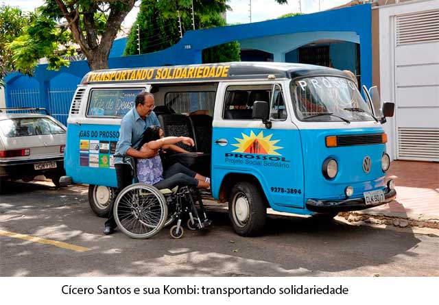 Homem que faz transporte gratuito de doentes na periferia de Campo Grande busca patrocÃ­nio