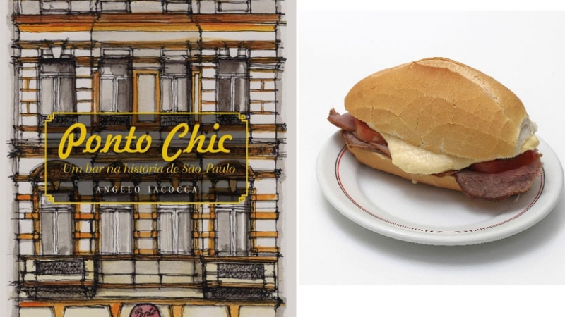 Livro marca 90 anos do Ponto Chic, restaurante onde foi o criado o BaurÃº
