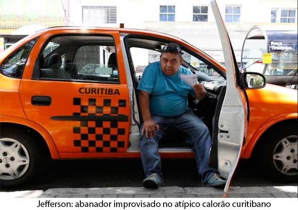 Bermuda liberada para taxistas em Curitiba