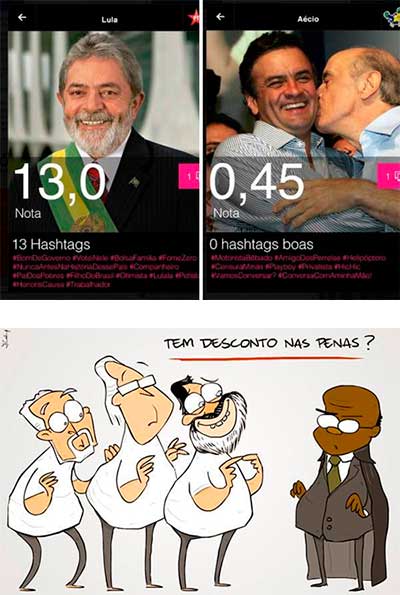 Guerra de humor PT x PSDB no Facebook