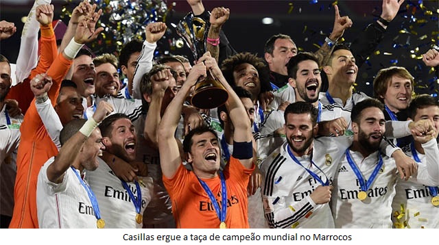 Real Madrid leva o quarto tÃ­tulo mundial