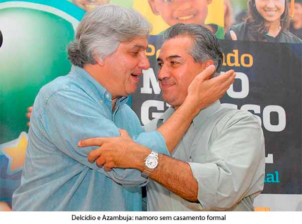 PT veta alianÃ§a com PSDB em MS, mas DelcÃ­dio e Azambuja decidem seguir juntos na eleiÃ§Ã£o