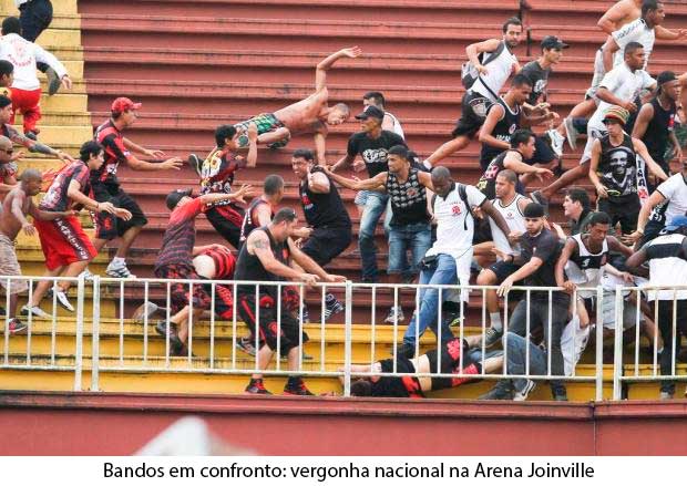 Vergonha na Arena Joinville