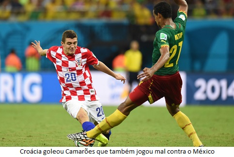 Sob suspeita, Brasil x CamarÃµes na mira da Fifa