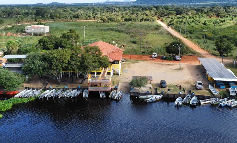 Anhuma, no Pantanal de Albuquerque: refÃºgio dos amantes da pesca e natureza