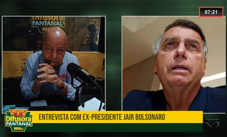 Bolsonaro diz que, 'se der tudo certo', Catan serÃ¡ candidato do PL em Campo Grande