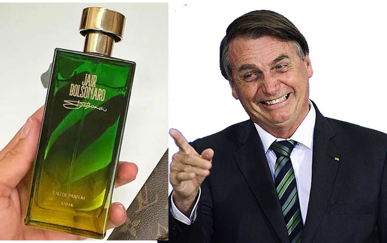 Maquiador anuncia perfume Jair Bolsonaro