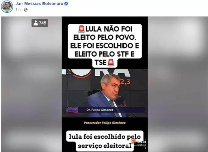 PGE investiga procurador de MS que aparece em vÃ­deo postado por Bolsonaro