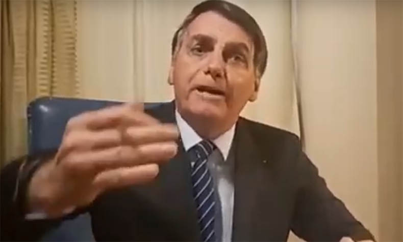 Bolsonaro acusa Globo e Witzel de tentar vincular seu nome ao caso Marielle: vÃ­deo
