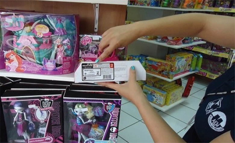 FiscalizaÃ§Ã£o apreende quase metade dos brinquedos vistoriados em Campo Grande
