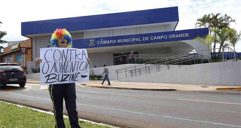 Aumento de salÃ¡rio dos vereadores Ã© promulgado em Campo Grande