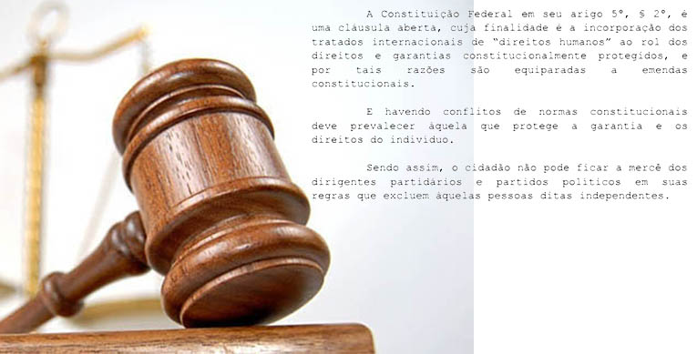 Juiz permite que advogado seja candidato em 2018 sem ser filiado a partido polÃ­tico