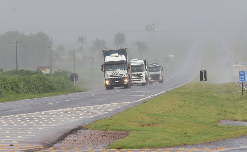 Em Ã©poca de chuvas, concessionÃ¡ria em MS alerta sobre cuidado redobrado nas estradas