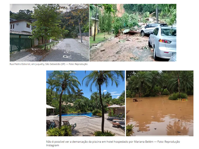 TragÃ©dia no litoral norte de SÃ£o Paulo foi marcada por recorde de chuvas