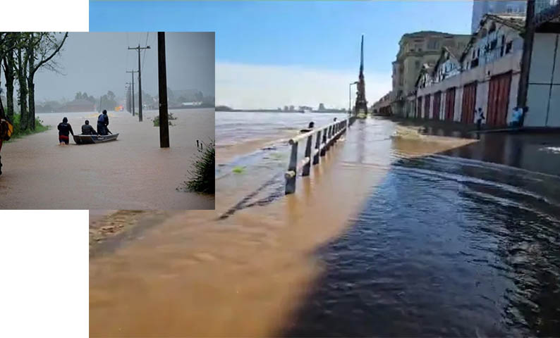 Governo gaÃºcho decreta calamidade no Rio Grande do Sul, castigado pelas chuvas