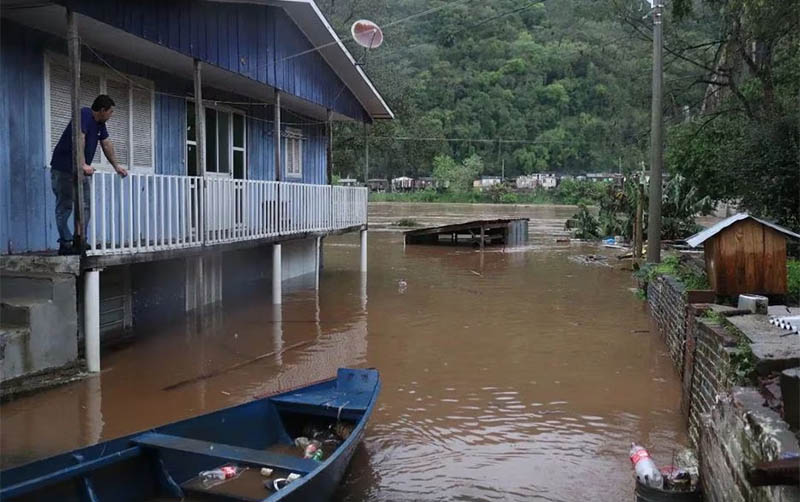 Ciclone deixa triste recorde de mortes no Sul