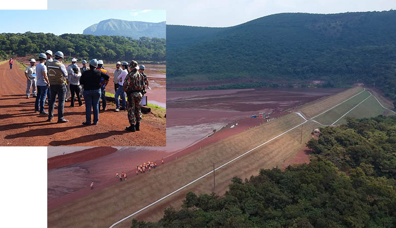 Imasul vistoria barragens de mineraÃ§Ã£o em CorumbÃ¡ e promete relatÃ³rio em 15 dias